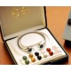 PULSERA BIO-RAY QUARZ - SERIE PLATA